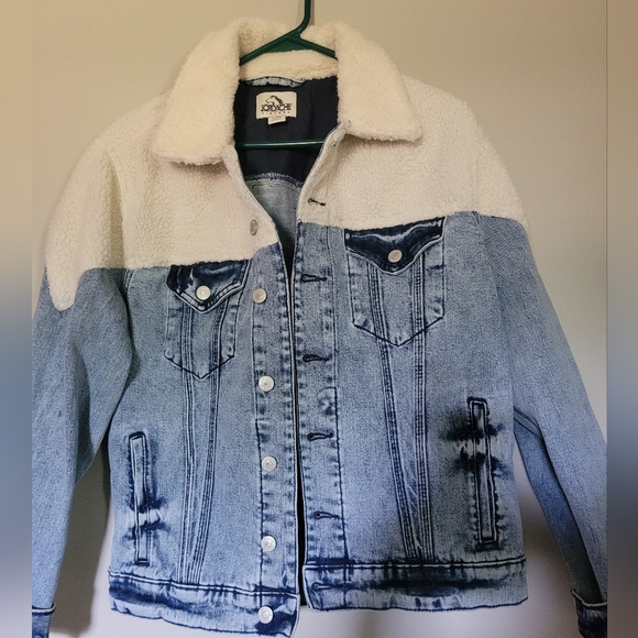 Jordache Jackets & Blazers - Jordache vintage denim Sherpa jacket, Y2K, size small